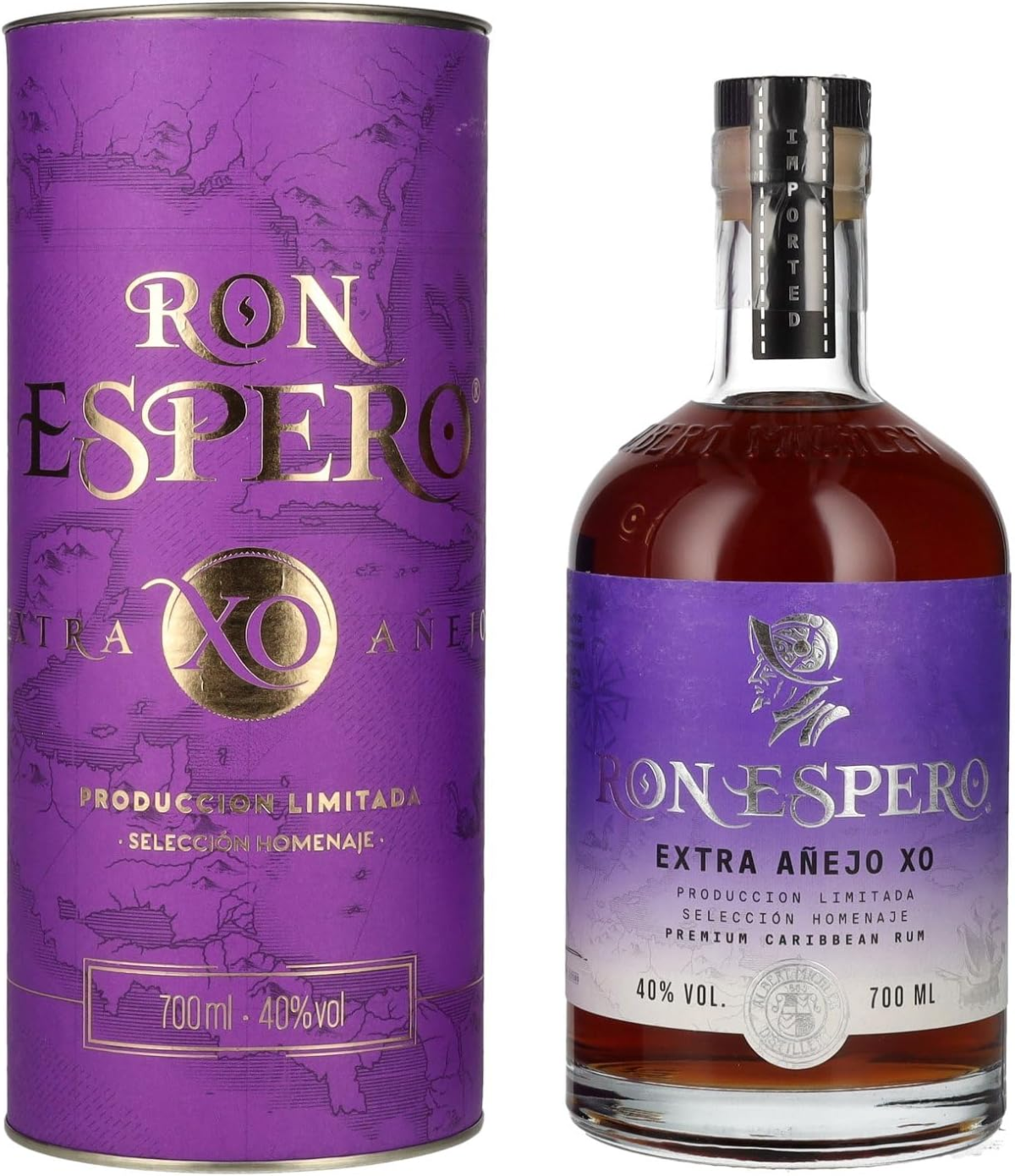 Ron Espero Extra Anejo XO Rum, 700 ml
