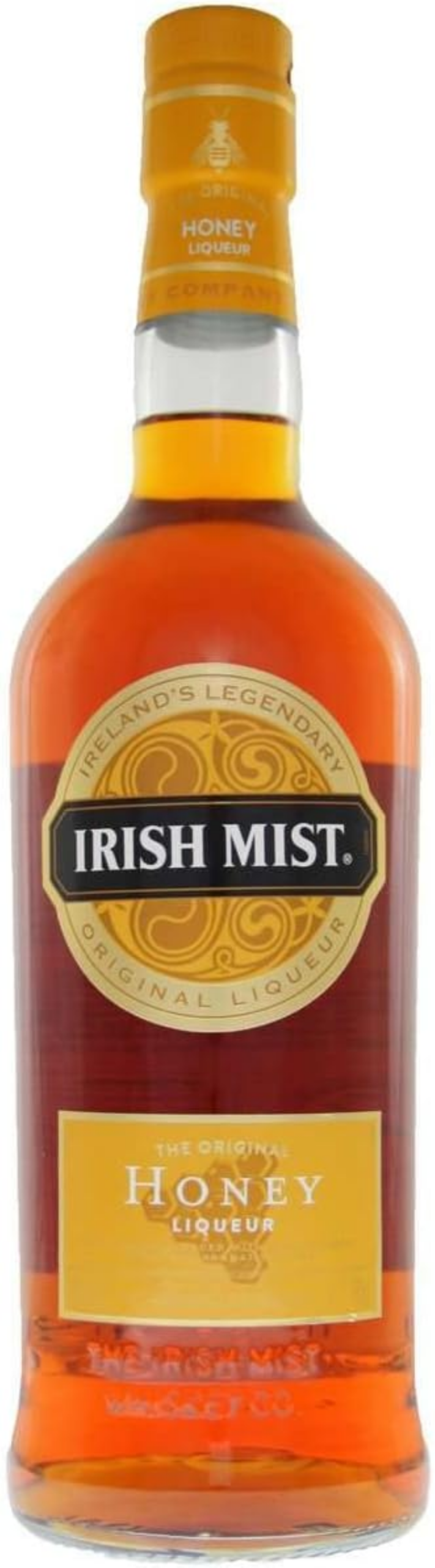 Irish Mist Whiskey Irlandese al Miele, Bilanciato con Erbe Aromatiche e Spezie, Bottiglia in Vetro da 70 cl