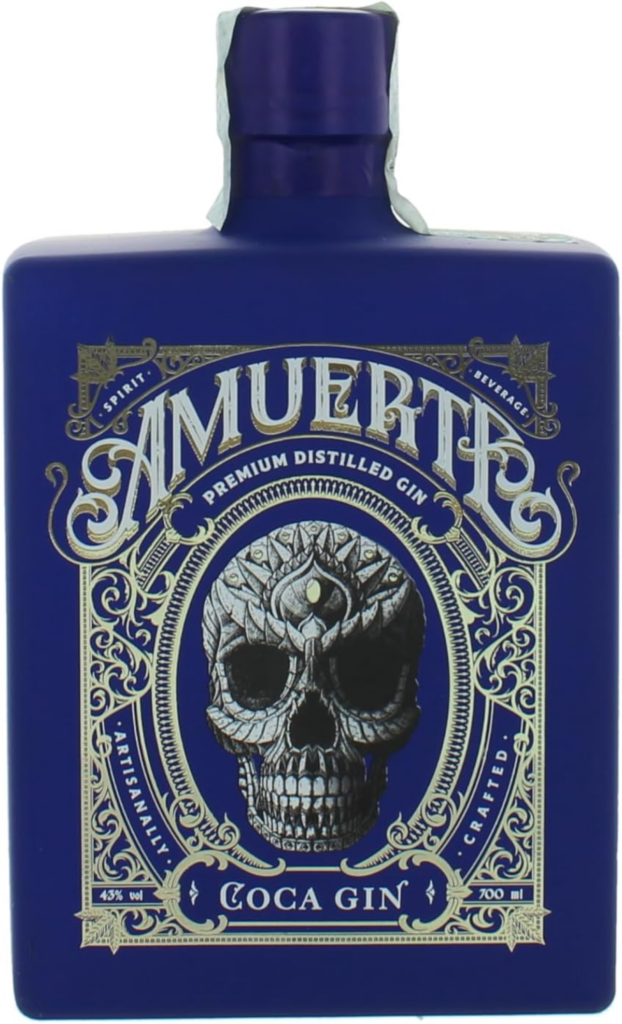 AMUERTE BLUE - 0,7l - 43% vol. - Distilled gin